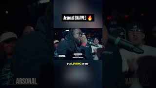 Arsonal goes crazy on beat ‼️