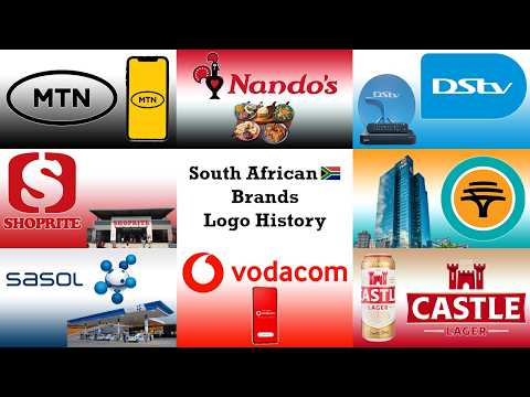 South African Brands Logo History