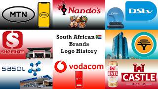 South African Brands Logo History