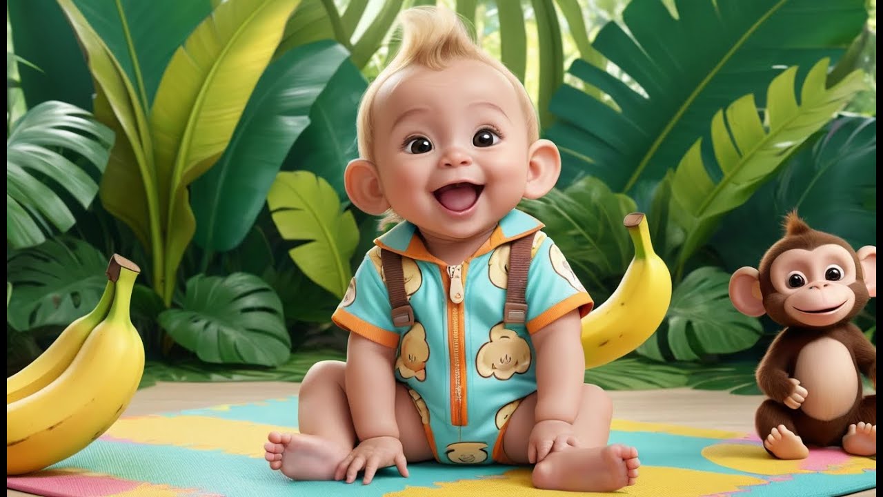 Happy Monkey Snap Snap Beat | Fun Kids Song | Playful Rhythm & Movement Rhyme