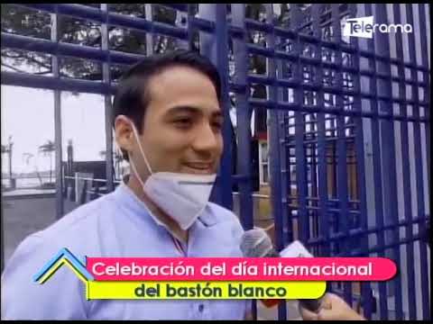 Celebración del día internacional del bastón blanco