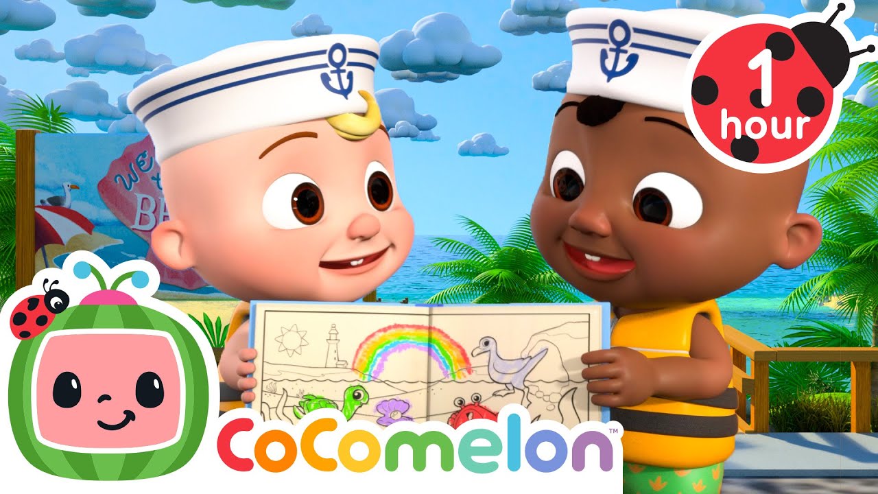 JJ & Cody’s Beach Playdate 🌊 | Cocomelon | Dance Party Songs 2026 🎤 ...