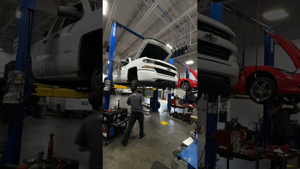 Pulling the transmission on a Silverado 