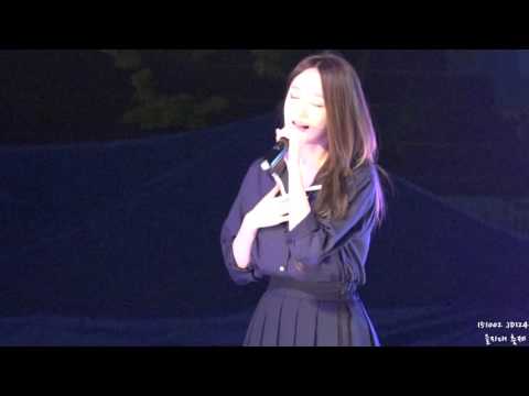 151002 다비치 - 안녕이라고 말하지마 (강민경ver.) [을지대축제]