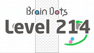 Brain Dots level 214 - niveau 214 - stage 214
