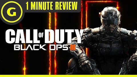 Call of Duty: Black Ops III - 1 Minute Review