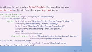 Override Default Comboboxitem Colors In Your Xamarin Forms Wpf Application