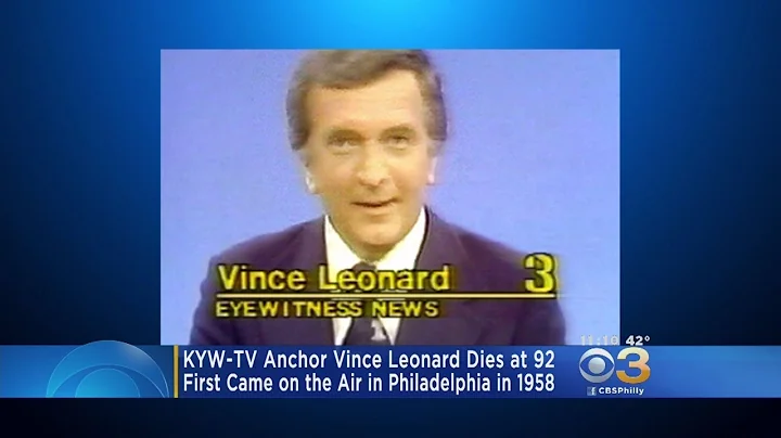 KYW-TV Anchor Vince Leonard Dies At 92
