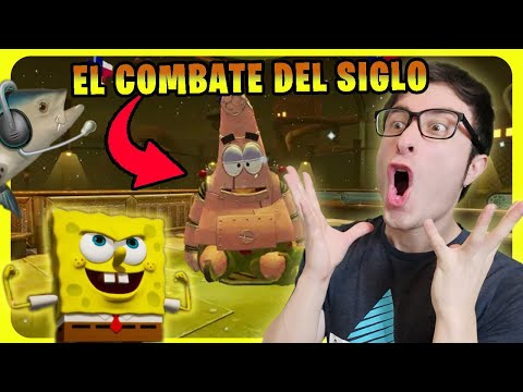 BOB ESPONJA vs PATRICIO ROBÓTICO 😅 jugando en Nintendo Switch