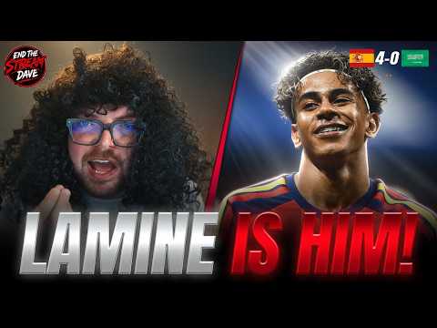 SPAIN WITHOUT LAMINE YAMAL ARE NOTHING! Spain 4-0 Saudi Arabia