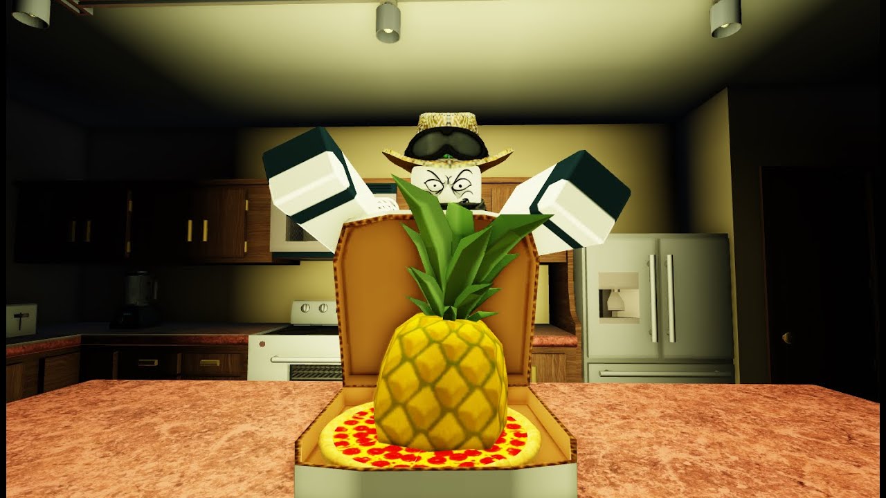 pineapple pizza (Roblox animation) YouTube