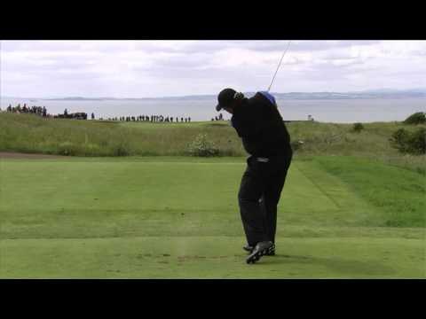 Phil Mickelson - slow motion golf swing - iron tee shot