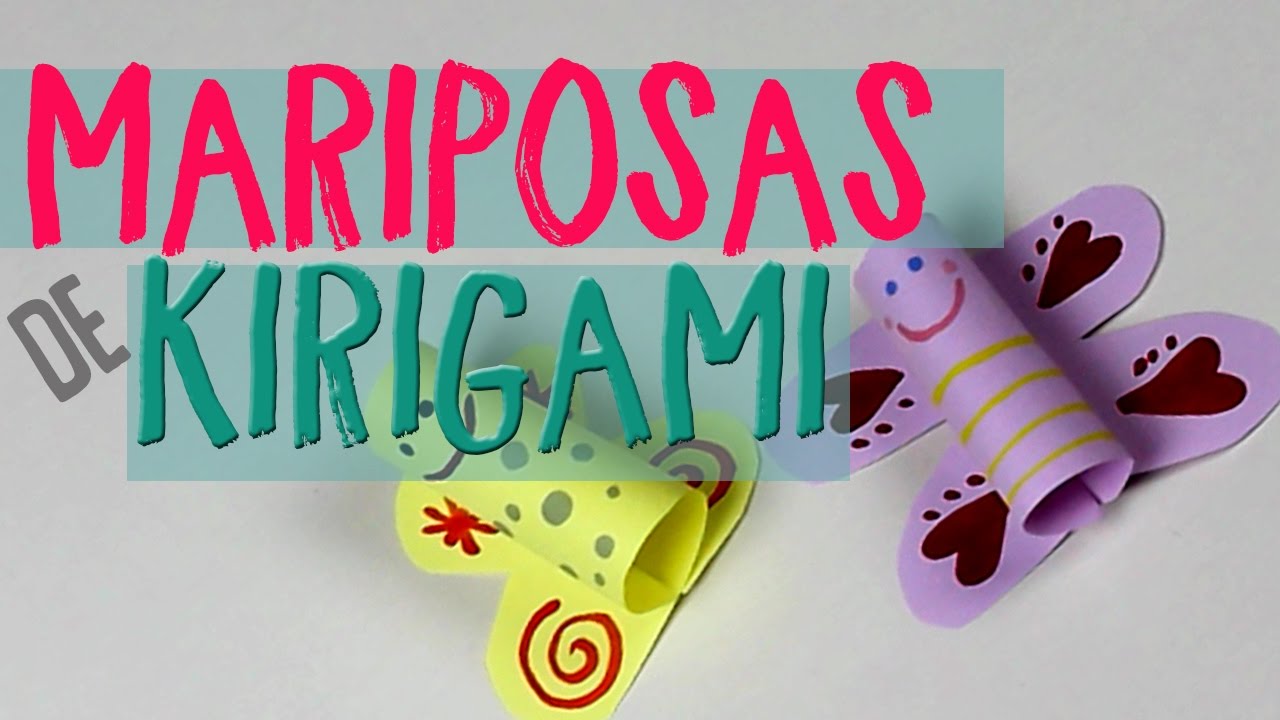 ▷ ✓¿Cómo hacer mariposas de papel? 【TOP 2024】 - Uma Manualidades, image size:1280x720