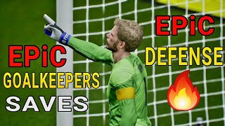 Goalkeepers Epic Saves🔥Epic Defense⚽️eFootball 2023