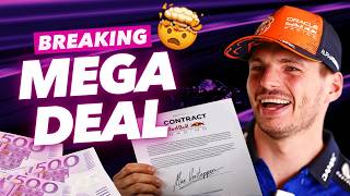 MAX VERSTAPPEN SIGNS MEGA DEAL WITH RED BULL UNTIL 2030