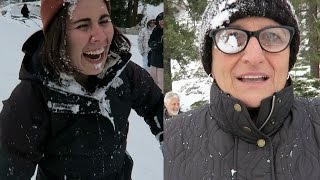 FAMILY SNOW FIGHT!