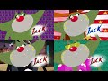 Oggy and the cockroaches  opening credits season 4 5 6  7 mashup comparison 2024 remastered