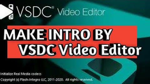 How to make intro using VSDC editor for bigners_amharic_vsdc