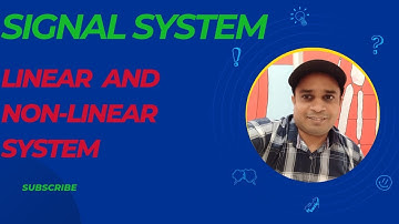 Unit 1 L9:- Linear and Non-Linear System in Signal System in Hindi