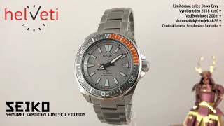 Seiko Samurai SRPD03K1 Dawn Grey - YouTube