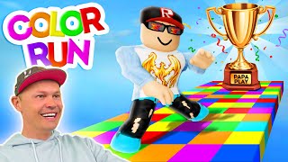 Я ВЫИГРАЛ в Color Run! Победил всех