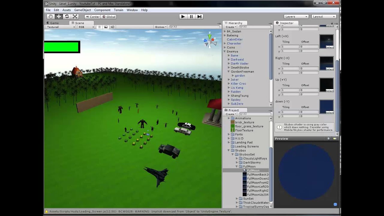 Unity 3D Tutorial Part 49: Suggested: Day & Night Cycle - YouTube