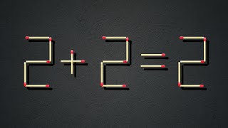 Move only 2 stick and make equation correct, Matchstick puzzle ✔ screenshot 1