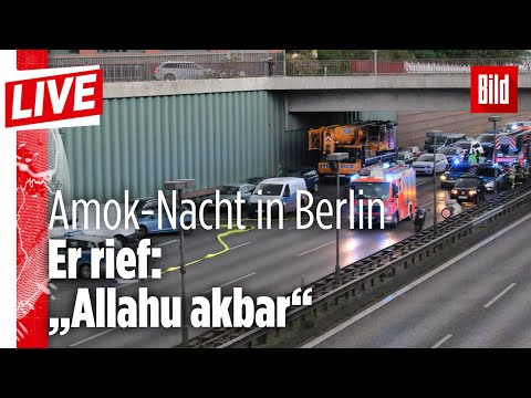 🔴 30-Jähriger rast in drei Menschen und droht mit einer Bombe | Berlin | BILD Live