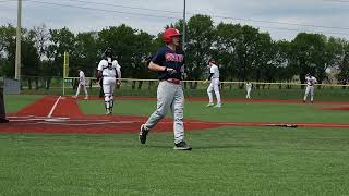 Jackie Evans Scores on an RBI