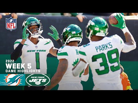 Miami Dolphins vs. New York Jets | 2022 Week 5 Highlights