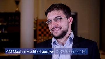 Maxime Vachier-Lagrave Chess Interview | Schachbundesliga 2017 /2018