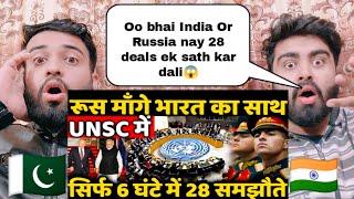 India Sign 28 Deals With Russia But Putin Want Help From Pm Modi In Unsc | Shocking Pak Bros Reacts|