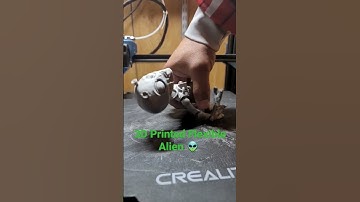 3D Printed Flexible Alien 👽