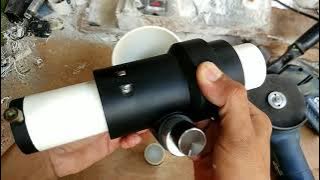 Fokuser teleskop dengan bearing ( handmade )