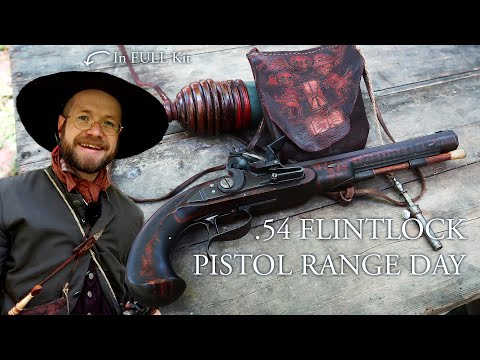Video: Pistol flintlock lama: jarak tembak dan foto