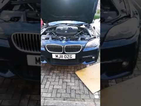 Demontaż przedniej lampy BMW 525D,520D,518D F10/F11, How to replace front headlamp BMW 520D F10/F11