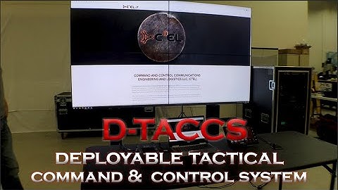 Deployable Tactical Command & Control System (D-TACCS)