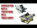 Track Saw vs Table Saw - which is faster in my workshop?