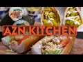 AZN KITCHEN: Strangewich Showdown! (1v1 Sandwich Making Contest!) | Fung Bros