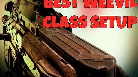 Black Ops 3 - BEST CLASS SETUP FOR THE WEEVIL!!(BO3 MAD WEEVIL SETUP!!)