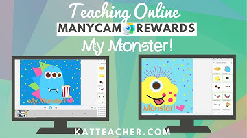 Manycam Monster Rewards for Teaching English Online