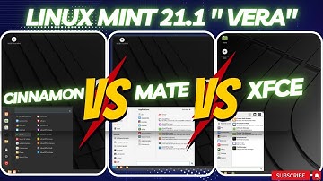 Linux MInt 21.1 "VERA" | Cinnamon vs MATE vs XFCE  (RAM Consumption)