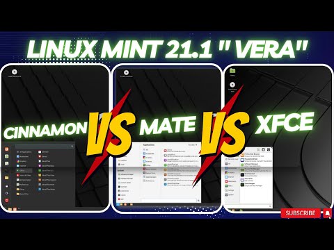 Linux MInt 21.1 "VERA" | Cinnamon vs MATE vs XFCE  (RAM Consumption)