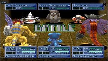 Digimon World 2 Part 12 Disk Domain,Commander Demien,Bertran