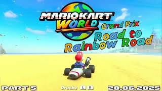 「PeffKeff zocken」»Mario Kart World« [5] ╟ Grand Prix | Road to Rainbow Road (150cc) ╢