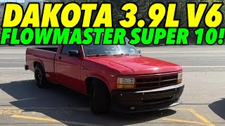 1996 Dodge Dakota Sport 3.9L MAGNUM V6 w/ FLOWMASTER SUPER 10! by Exhaust Addicts 2,678 views 8 days ago 3 minutes, 19 seconds