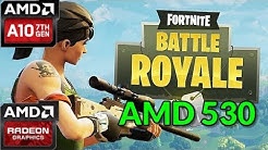 fortnite battle royale gaming amd 530 duration 7 14 - a8 7650k fortnite