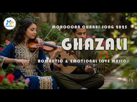 Ghazali Moroccan Chaabi Folk Song 2025 Romantic Emotional Love Music MelodyX Official