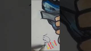 My first drawing on YouTube. doms colour pencils street fighter @NC ArtX