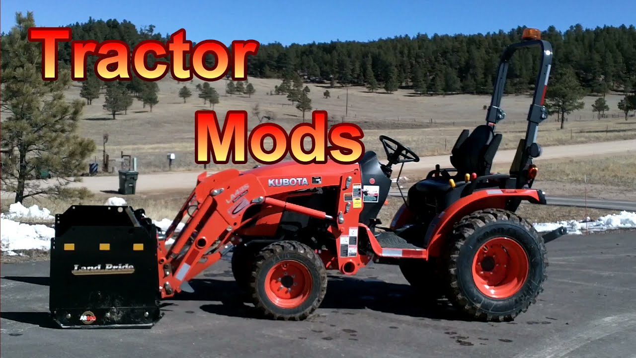 Kubota B2301 Tractor Upgrades